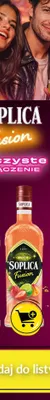 Likier Soplica Fusion truskawka limonka mirabelka promocja w Lidl
