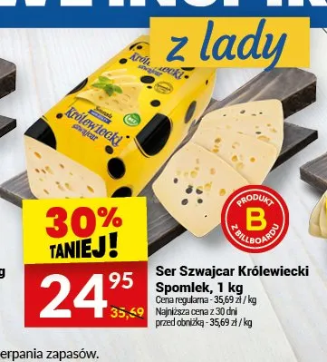 Ser Szwajcar Królewiecki Spomlek promocja w Twój Market
