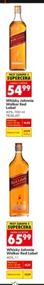 Whisky Johnnie Walker Red Label promocja w Biedronka