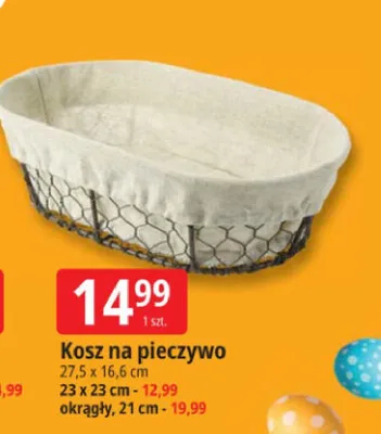 Kosz na pieczywo promocja w Leclerc