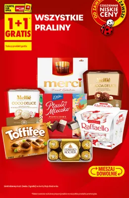 Praliny Toffifee promocja w Biedronka