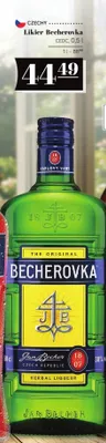 Likier Becherovka promocja w POLOmarket
