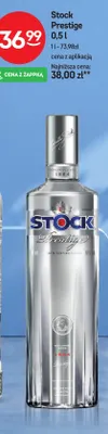 Wódka Stock Prestige promocja w Żabka