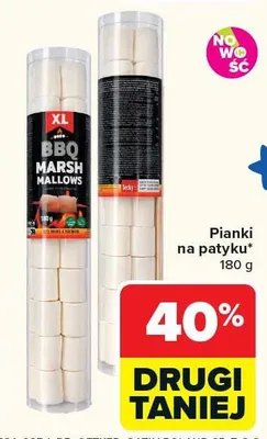 Pianki na patyku promocja w Carrefour Market