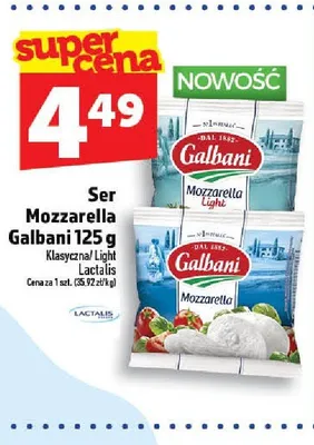 Ser Mozzarella Galbani Klasyczna promocja w TOPAZ