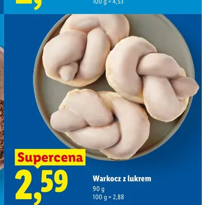 Warkocz z lukrem promocja w Lidl
