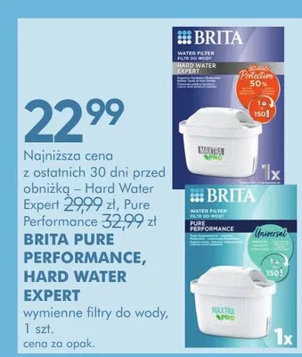 Wymienne filtry do wody promocja w Super-Pharm