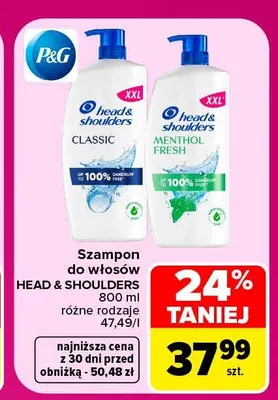 Szampon do włosów Dx2 promocja w Carrefour