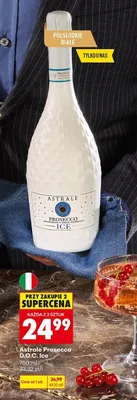 Wino musujące Astrale Prosecco D.O.C. Ice promocja w Biedronka