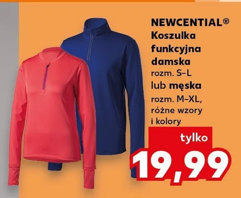 Koszulka funkcyjna damska promocja w Kaufland