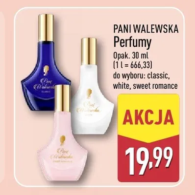 Perfumy classic promocja w Aldi