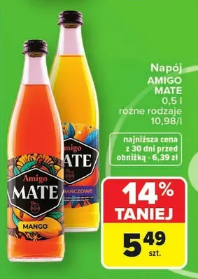 Napój AMIGO MATE promocja w Carrefour
