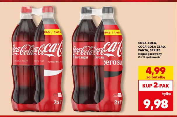 Napój gazowany Fanta 2-pak promocja w Kaufland