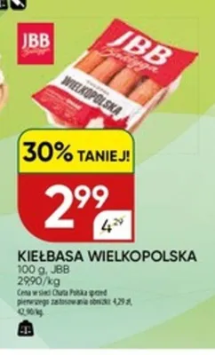 Kiełbasa wielkopolska promocja w Chata Polska