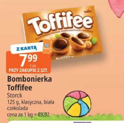 Bombonierka Toffifee promocja w Leclerc