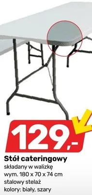 Stół cateringowy promocja w Bricomarche