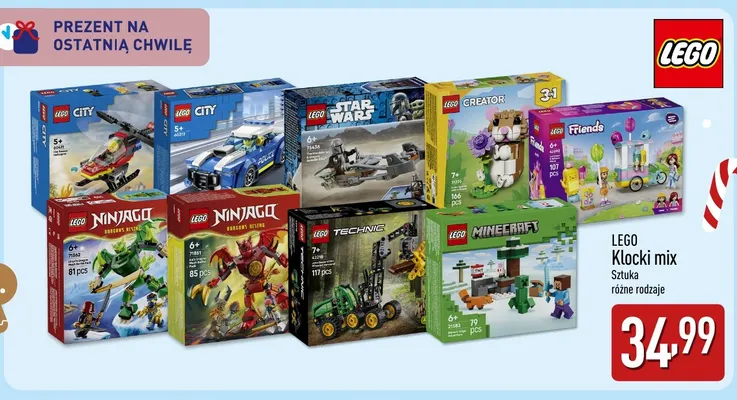 Klocki LEGO mix promocja w Aldi