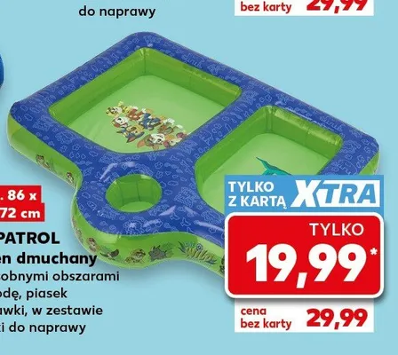 PSI PATROL Basen dmuchany promocja w Kaufland