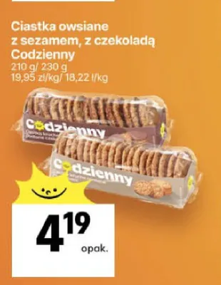 Ciastka owsiane z sezamem Codzienny promocja w Delikatesy Centrum