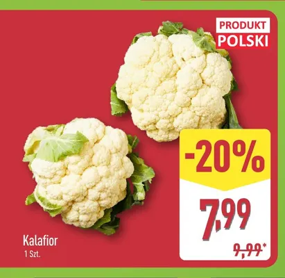 Kalafior promocja w Aldi