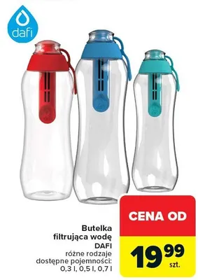 Butelka filtrująca wodę promocja w Carrefour
