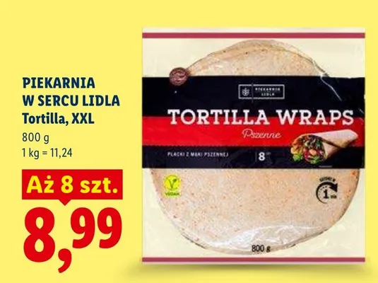 Tortilla, XXL promocja w Lidl