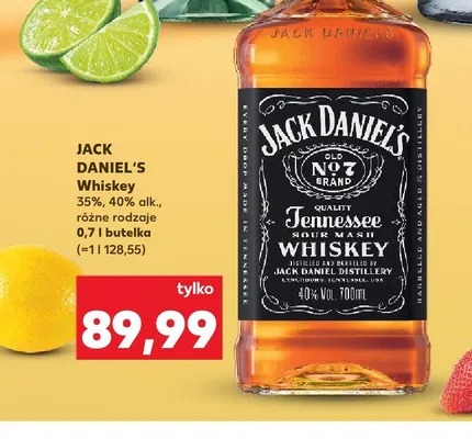 Whiskey Jack Daniel's promocja w Kaufland