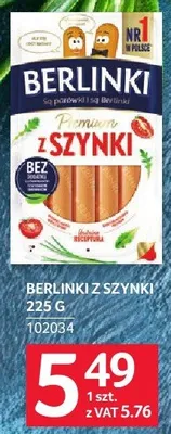 Berlinki z szynki promocja w Selgros