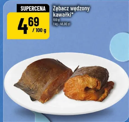 Zębacz wędzony kawałki promocja w POLOmarket