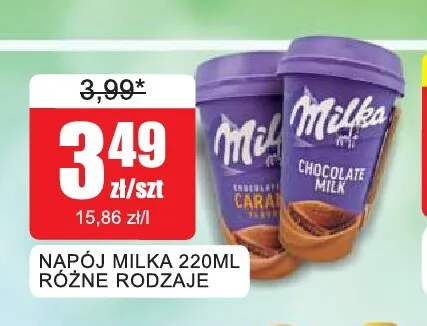 Napój Milka promocja w Bingo