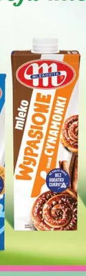 Mleko UHT smakowe Wypasione smak cynamonki Mlekovita promocja w Carrefour