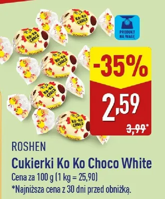 Cukierki Ko Ko Choco White promocja w Aldi