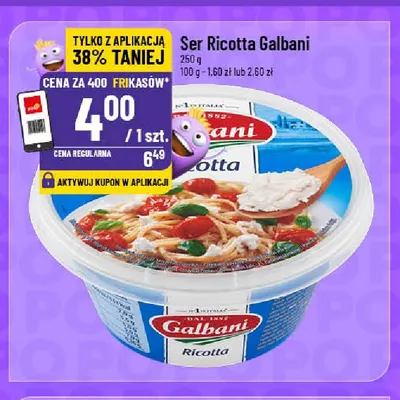 Ser ricotta Galbani promocja w POLOmarket