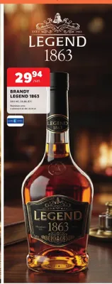 Brandy Legend 1863 promocja w Stokrotka