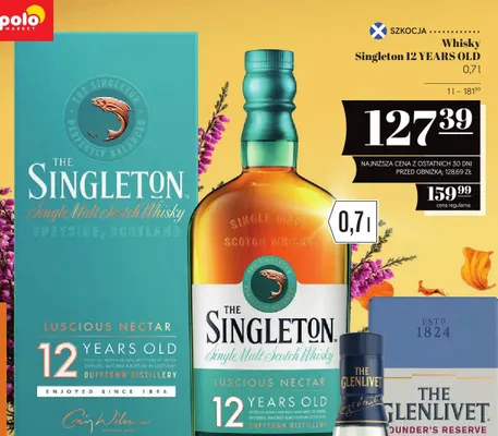 Whisky Singleton 12 Years Old promocja w POLOmarket
