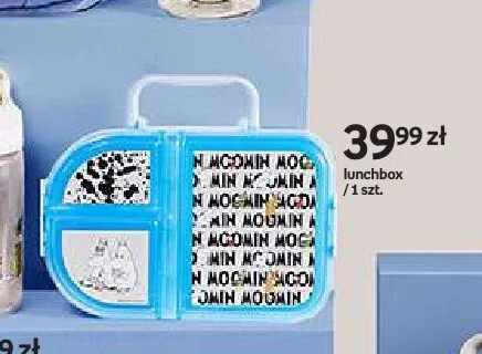 Lunchbox Moomin niebieski promocja w Empik