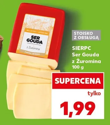 Ser sierpc ser Gouda z żurawiną promocja w Kaufland