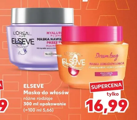 Maska do włosów L'Oreal Elseve Dream Long promocja w Kaufland