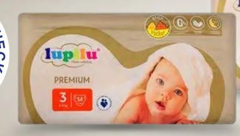 Pieluszki lupilu PREMIUM 3 promocja w Lidl
