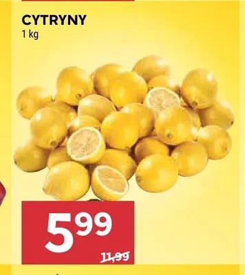 Cytryny promocja w Stokrotka