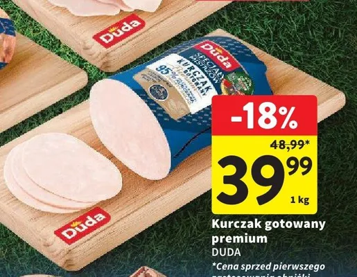 Kurczak gotowany premium Duda promocja w Intermarche