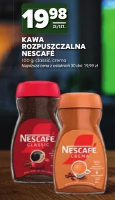 Kawa rozpuszczalna Nescafé Classic promocja w Stokrotka