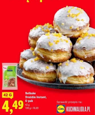 Drożdże instant Belbake Drożdże instant, 6-pak promocja w Lidl