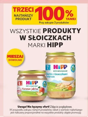 Produkty w słoiczkach marki HiPP promocja w Kaufland