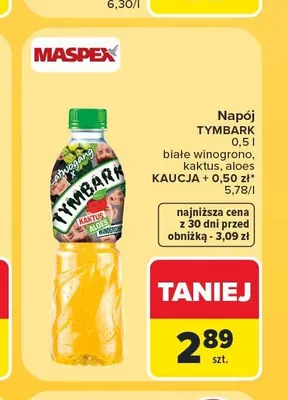 Napój Tymbark promocja w Carrefour Market