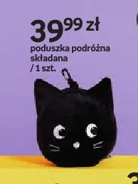 Poduszka podróżna składana Purrrfect School promocja w Empik