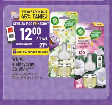 Wkład elektryczny Air Wick promocja w POLOmarket
