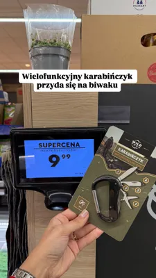 Karabińczyk wielofunkcyjny 5w1 Wild Trek promocja w Biedronka