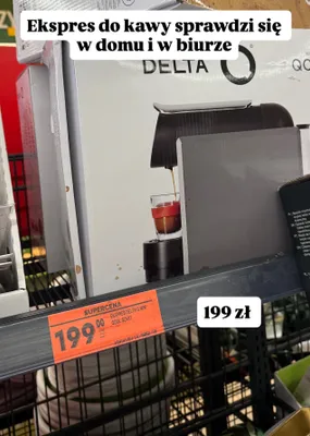 Ekspres do kawy Delta Q Mini Qool szary promocja w Biedronka
