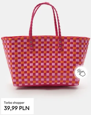 Torba shopper promocja w Sinsay